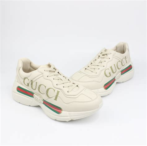 gucci rhyton leather.